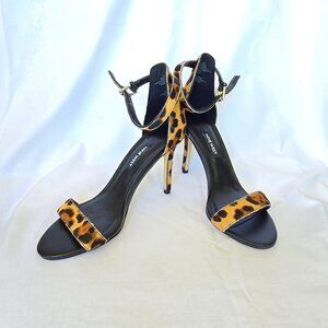 Nine West Leopard Sandal Heel